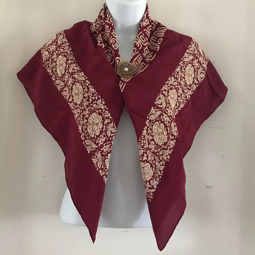 Shanghai 100% Silk Scarf